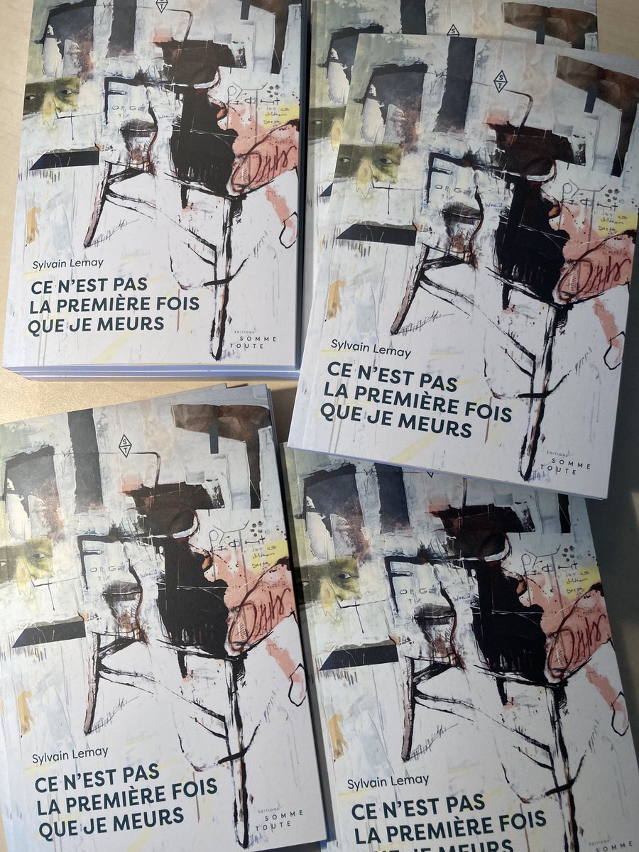 Ce livre existe ! En librairie demain partout au Québec. Et lancement ce vendredi chez Bouquinart, Aylmer, à 17h.