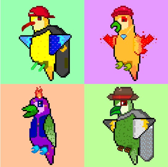 We are sharing some sneakpeaks today👀🔥
We love you all and we can't wait to fly to the Moon🚀

Btw, retweet this post and have the chance to win a WL spot for a free Moonparrot!🥳

#sneakpeak #nft #giveaway #nfts #freemint #whitelist #WLspot #WLnft #moonparrots #web3 #tothemoon