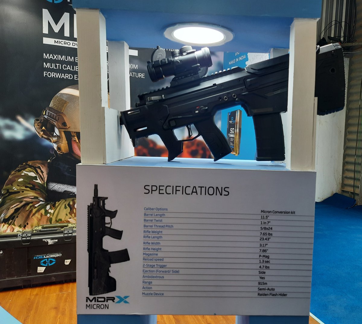 AdithyaKM_'s tweet image. Neco Desert Tech Defence at #DefExpo2022