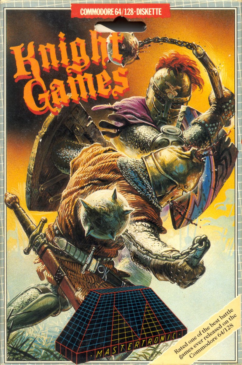 Dr_Westlake's tweet photo. KNIGHT GAMES
C64 - 1986 - Mastertronic
Como un honorable caballero, demuestre su destreza con la espada y con la ballesta, en una serie de juegos medievales #C64 #KnightGames #retrogaming #gaming #retrogames #retrogamer #gamers #pixelart #retro #gamedev #indiegames #Commodore64 https://t.co/qSKGIk8Wdp