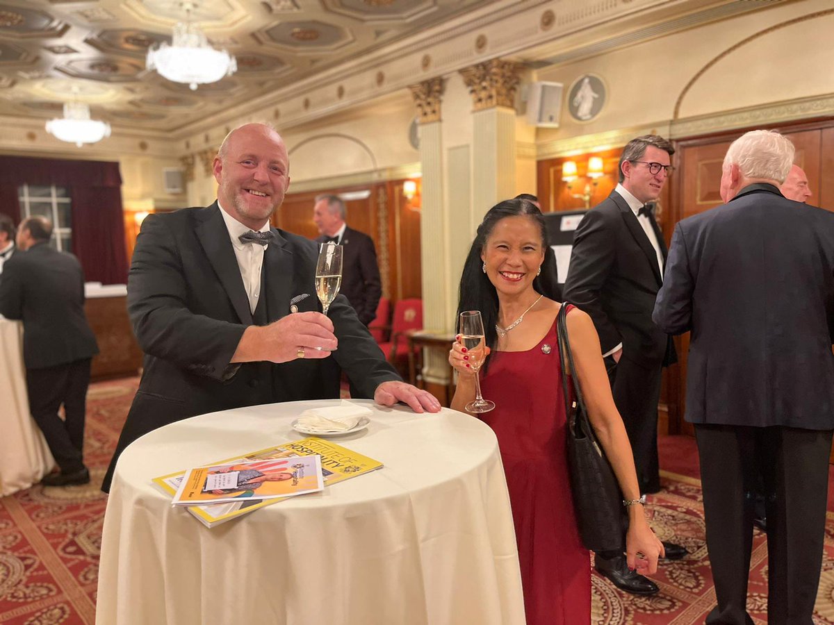 IoH_Online's tweet photo. Our Fellows' Dinner is underway at the @plaisterershall 
and we are honoured to be welcoming so many guests to this prestigious event. Here's to a fantastic evening!
#FellowsDinner2022 https://t.co/jaMiGIQp3E
