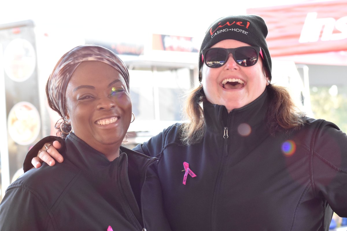 LiveCasinoMD's tweet photo. The Live! Family is helping Make Strides Against Breast Cancer. Thank you to @AmericanCancer and everyone that came out yesterday. 💗 💗 💗 #LiveintheCommunity https://t.co/vMjc6oyfDA