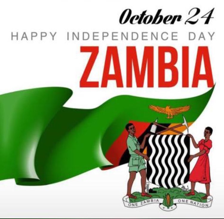 ZASAMagazine's tweet photo. Happy 58th birthday mother #Zambia 

#independenceday https://t.co/QjRavNFccg