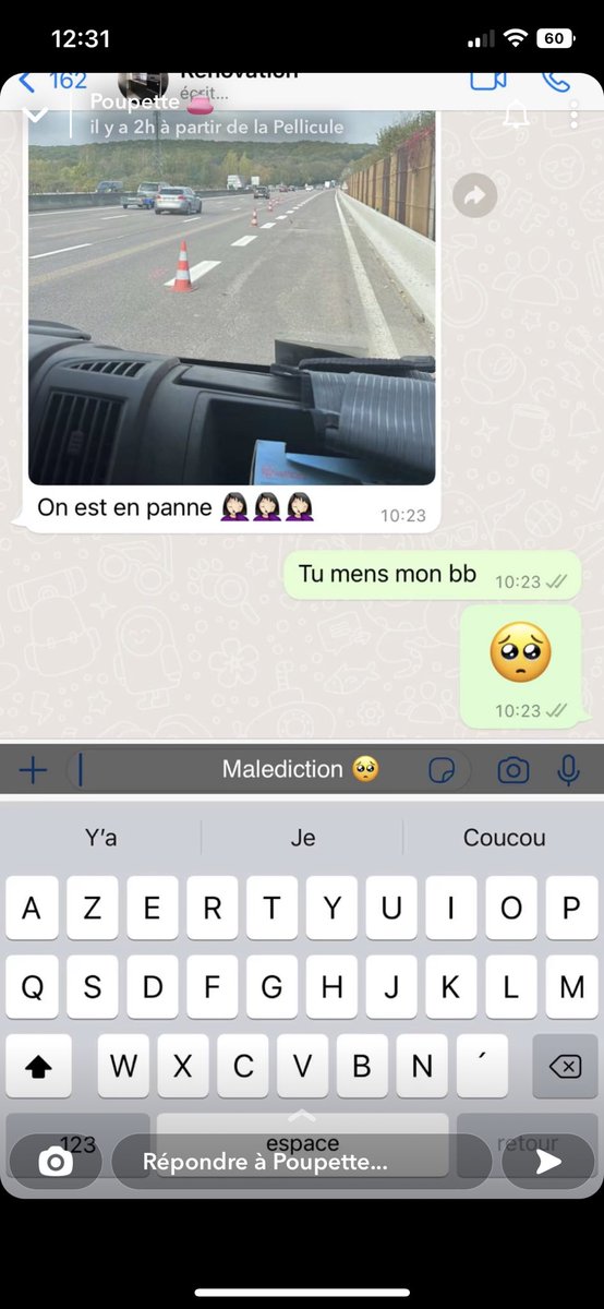 sofiiaaa213's tweet photo. #poupettekenza « mon bb » ???!! Au rénovateur elle n’a donc aucun respect https://t.co/6VmUCSpmmV