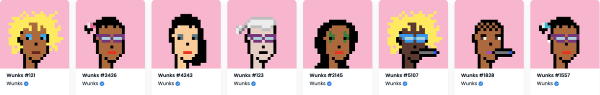 SBJ_NFT's tweet photo. It's Monday, so I bought some more @wunksnft . The 2 facts are not related. But what is a related fact is that the founders are amazing, and owning 1 lets you use @blamnft  minting platform for free! I am stocking up to give these out to students I teach about web3 https://t.co/YgkSOtCcr7