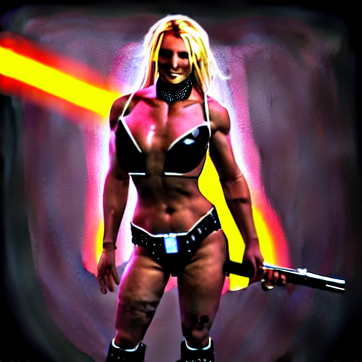 Thanks @Eminem for altering the #future of #AI!  The prompt words were britney-spears-holding-an-assault-rifle<a class="tags" target="_blank" title="On Twitter" href="/?out=eyJ0eXAiOiJKV1QiLCJhbGciOiJIUzUxMiJ9.eyJpYXQiOjE3MjU1OTk2MzksImlzcyI6InR3cG9ybnN0YXJzLmNvbSIsIm5iZiI6MTcyNTU5OTYzOSwiZXhwIjoxNzU3MTM1NjM5LCJyZWRpcmVjdF91cmwiOiJodHRwczovL3R3aXR0ZXIuY29tL0VtaW5lbSJ9.dWWRB_3aZfU1iQrSkcKOVRlNcY6xxTTqcOp1DdEaODmIilnvVAhgF4UctRMOqA3uYYTGi8Oj3cJk9viX80sZzw">@Eminem</a><a href="/tag/future"class="tags">#future</a><a href="/tag/ai"class="tags">#AI</a><a href="/tag/britneyspears"class="tags"><span>#britneyspears</span></a><a href="/tag/aiartcommunity"class="tags"><span>#aiartcommunity</span></a><a href="/tag/aiartworks"class="tags"><span>#aiartworks</span></a>