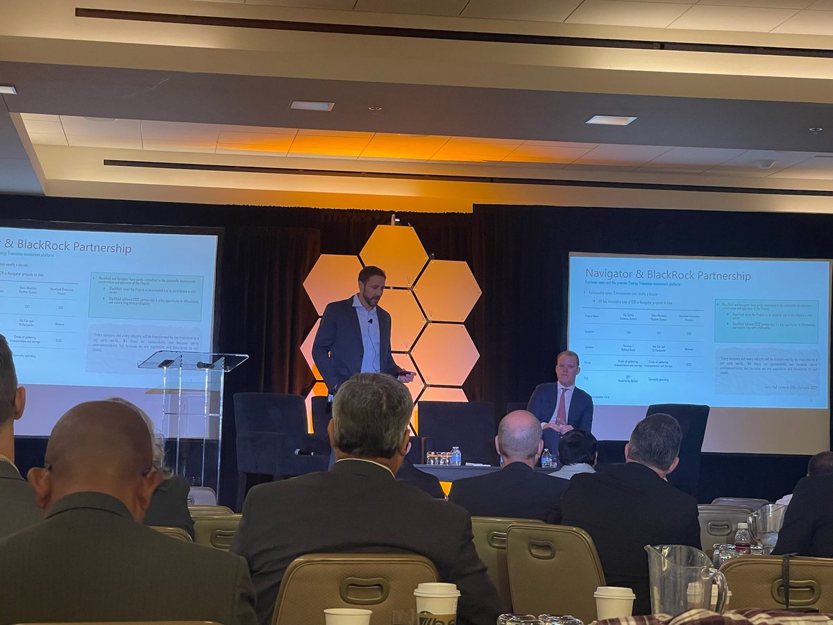 NavigatorCO2's tweet photo. Rewarding week last week at @DecarbConnect Invest in DC. CDO, Tyler Durham participated in a panel on financing mega projects at scale and visited with project developers, industrials and financiers from around the country #DCI22 #decarbconnect https://t.co/q5D1WVhYtf