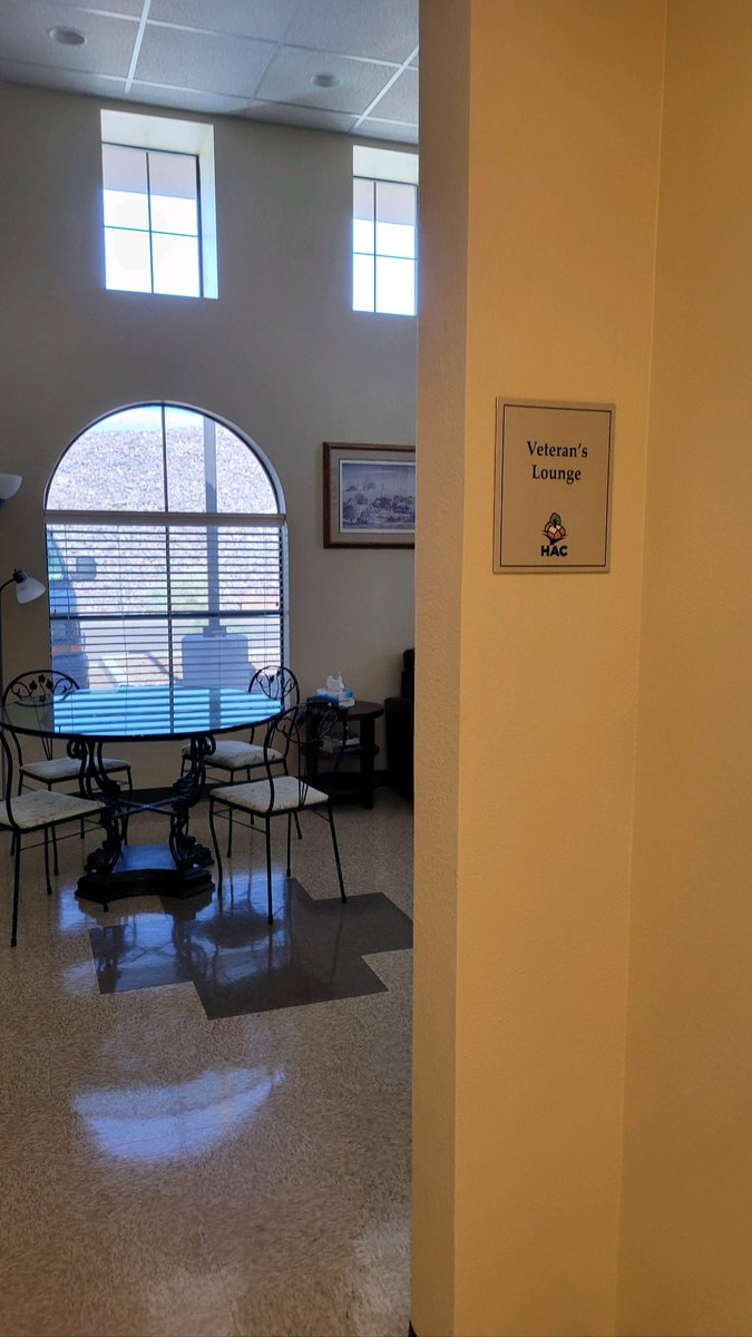 AZHousing's tweet photo. Over the weekend, ADOH Deputy Director @cindys632 Stotler attended the grand opening of @CCArizona’s “Center for Help and Hope” in @Bullheadinfo. The center includes 57 beds with separated wings for families and veterans, on-site supportive services, and a full service kitchen. https://t.co/USlQcXRUuQ