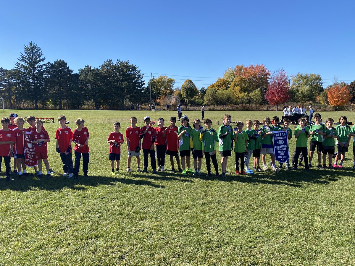 Congratulations to both teams for a hard fought game. Blythwood Gr 6 Conference Finalists. John Ross Robertson North Conference Champions. Good luck in the city finals on November 2. <a href="/TDESAA_TDSB/">TDESAA Athletics</a>