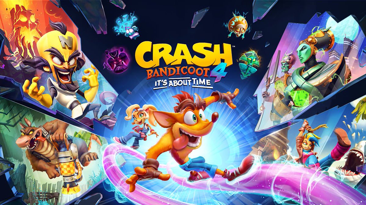 Cybrid101's tweet image. 🗣️GIVEAWAY!

Giving away 3 codes for Crash Bandicoot 4: It’s About Time on Steam!

To enter:
Follow➡️@Cybrid101 
Retweet this🔁
Comment “WOAH” 

The winners will be selected on 10/28/22! Good luck! 🔥
