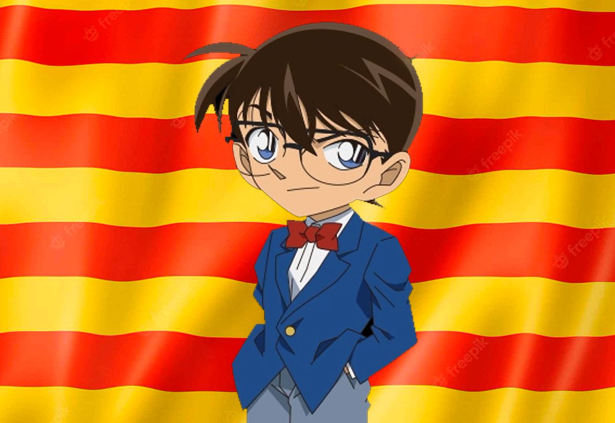 elpolyklin's tweet photo. FIL DE COM ES DIRIEN ELS PERSONATGES DE DETECTIU CONAN SI FOSSIN CATALANS 👇 https://t.co/UK2nqYttT2