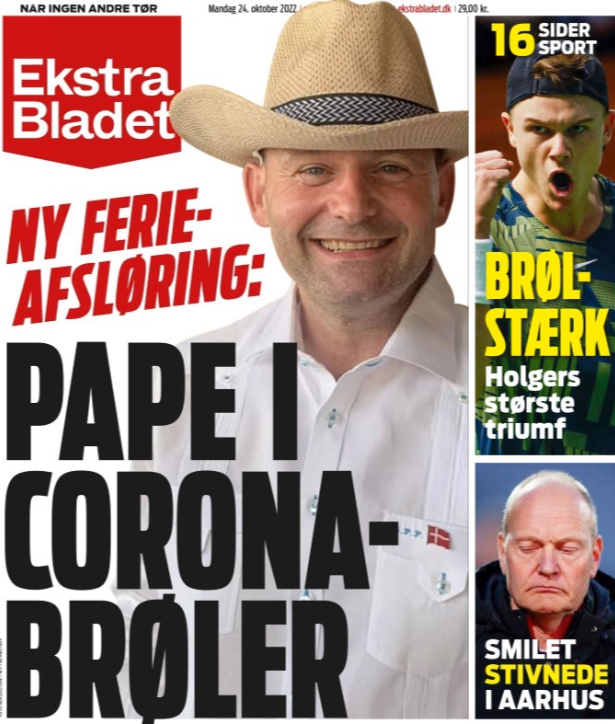 andreas_wind's tweet image. Kan det her virkelig passe?

Har @EkstraBladet fyldt landets bladhylder op med en forside om en partileder en uge før et folketingsvalg, hvor historiens hovedpåstand er usand?

Eller misforstår jeg noget?
#dkmedier #dkpol
TV2: tinyurl.com/3y3xh8x5
EB: tinyurl.com/yk4f89z3