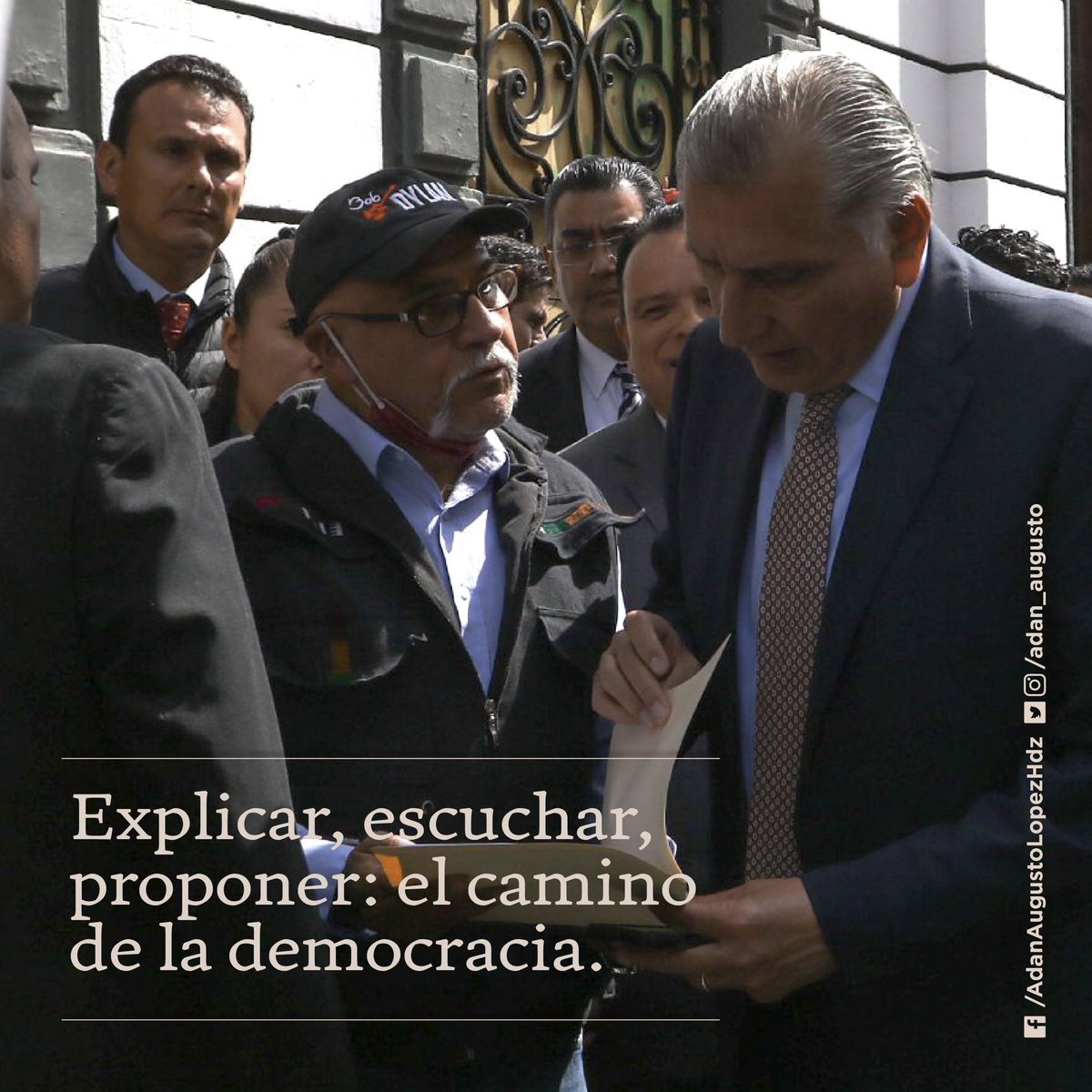 adan_augusto's tweet image. En todos los estados de la República proponemos y escuchamos, para consolidar esta Transformación de México.