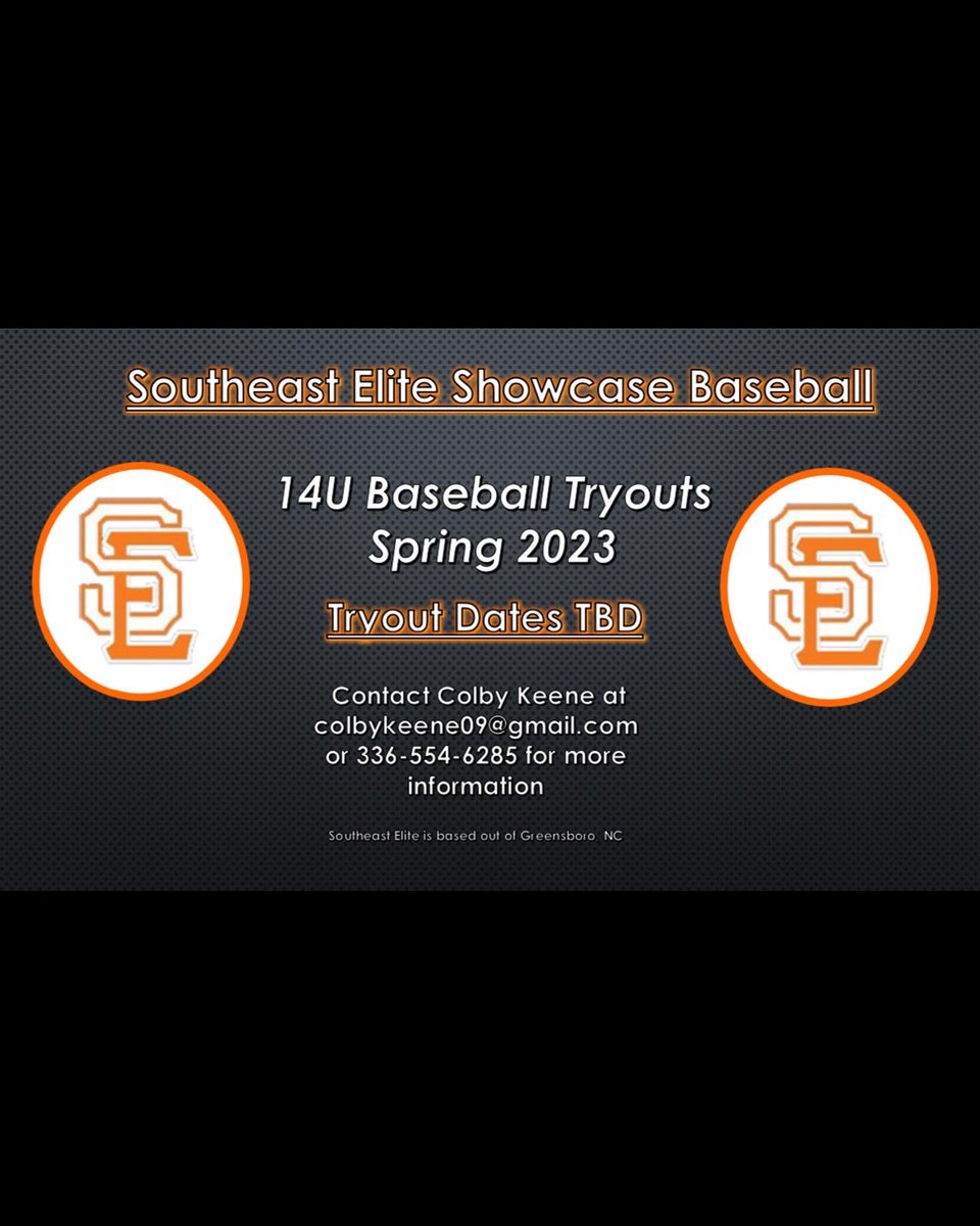 SEEliteBaseball's tweet photo. https://t.co/Umk3gZj1J0