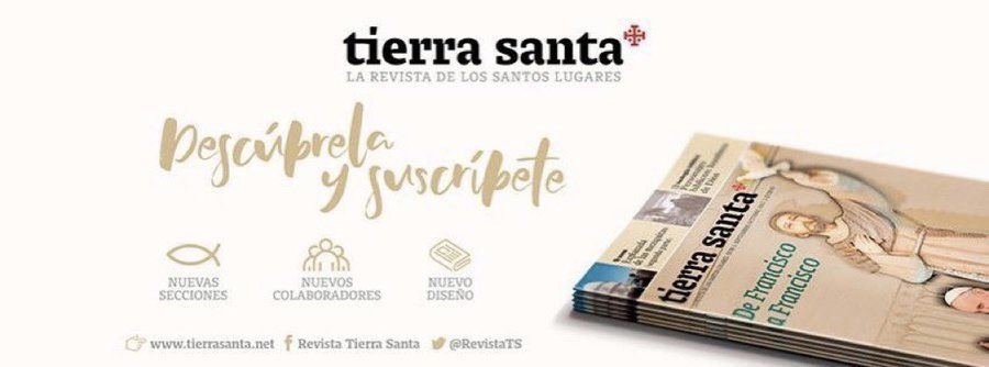 💻 ¿Te has suscrito ya a la newsletter de #TierraSanta? 

➡️ Recibe las últimas noticias, sorteos especiales y novedades sobre los Santos Lugares 

❤️ Solo tienes que darte de alta con tu email para formar parte de esta comunidad 

bit.ly/2HINVyM