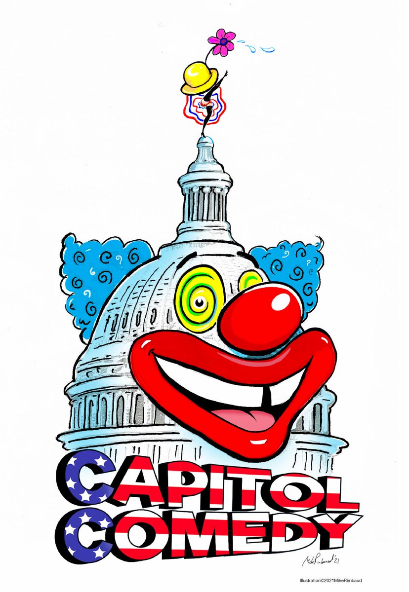 THIS SUNDAY Capitol Comedy comes to the RVCCArts stage, offering a contemporary take on political satire utilizing today’s social and political headlines! Tickets available at: tinyurl.com/ye24f95n