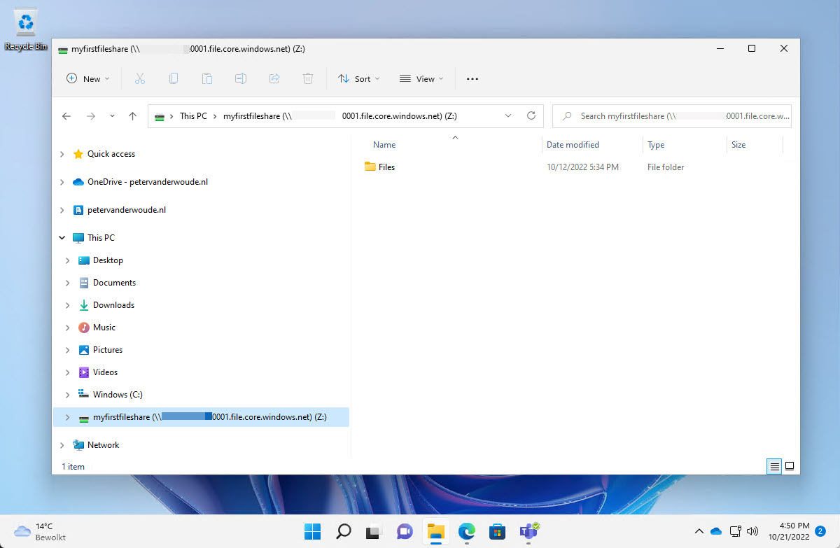 pvanderwoude's tweet photo. New blog post: Configuring Azure AD Kerberos authentication on Azure file shares for Windows devices
https://t.co/yFAr8m4CYI
#MSIntune #Intune #Windows10 #Windows11 #EMS #MDM #AzureAD #AzureFiles #AzureFileShare https://t.co/zTZYHWas5e