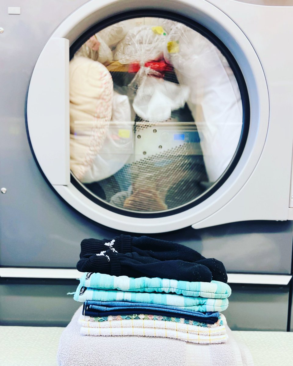 The “it’s only a small load”…

We fully appreciate that many people only have a small load however that small load still needs a washer &amp; a drier &amp; the same TLC our other loads get~ our small loads are £10 and worth every penny if we do say so ourselves! 

🧺🧺🧺 <a href="/ShitChester/">12 years of Shitchester</a>