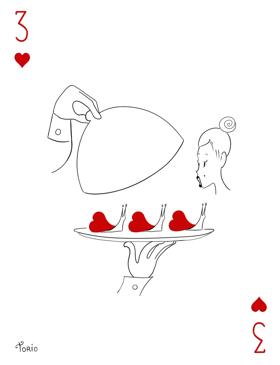 - 3 (♥️) to the Launch

Tres Escargot pour la Mademoiselle.🐌

Remember, mint one and receive the Special deck at home. 🎁

#nftlaunch #nftdrop #nft #nftart #nfts #nftartist #poker #nftcommunity #nftcollector #cryptoart