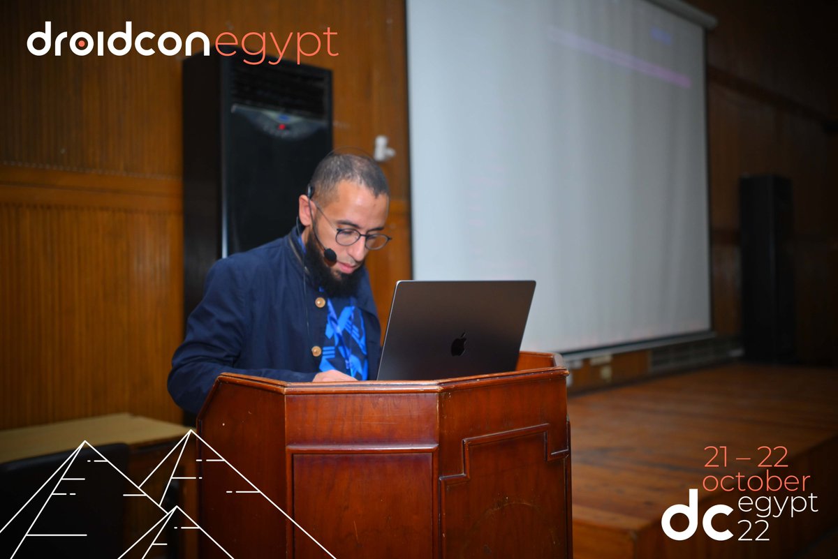 Ahmed El- helw with a workshop "Supporting more platforms with KMP"
#dcegy22