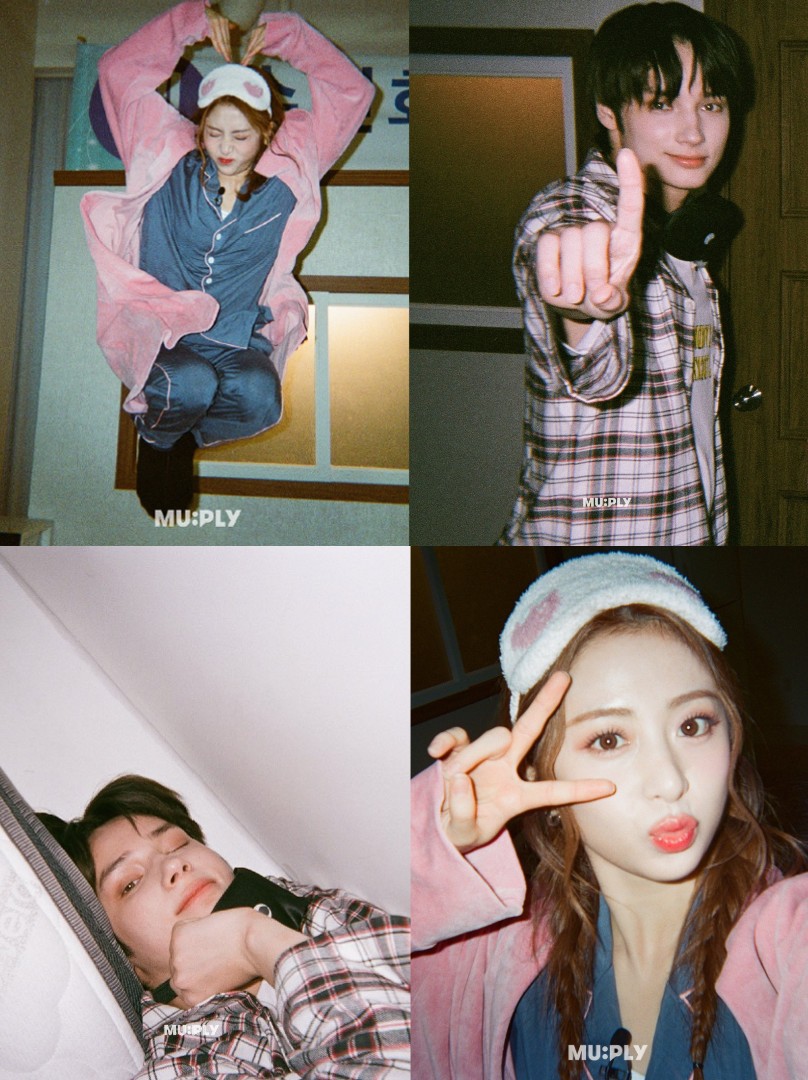 pajama party with huekai and yunjin!!