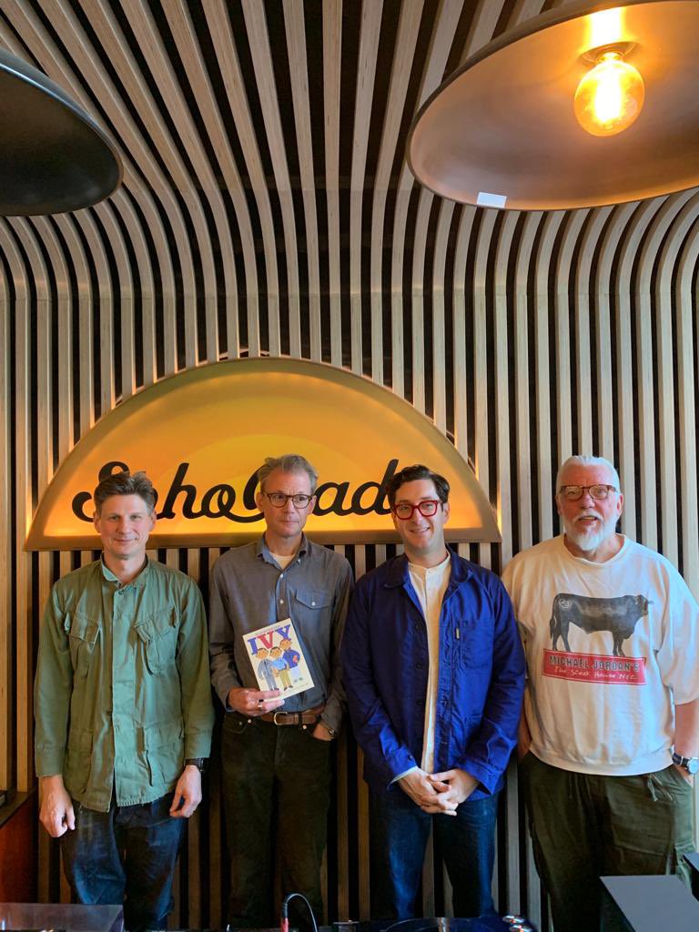 Our main guy @Giacomomoney had the pleasure of being in the @sohoradio studio with the Jocks and Nerds team it’s live now 👉 sohoradiolondon.com