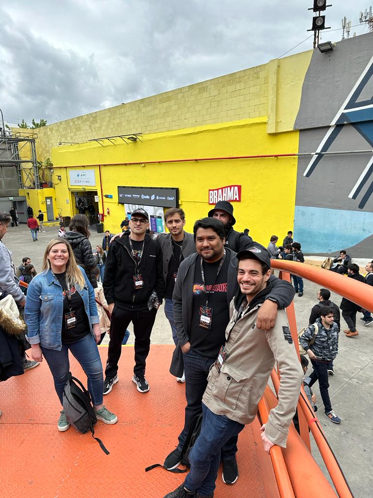 coderio_'s tweet photo. We had so much #fun at #Nerdearla 2022! Our #team of #ambassadors attended the 9th edition🎸 We share some #moments📸 #coderio #coderian #CoderianTeam #BeCoderian #CoderianSpirit #DreamTeam #Testing #QA #TestingAgile #DevOps #A11y #UX #UI #Design #Mobile #frontend #backend https://t.co/c9JTnGzFRB
