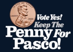 PennyForPasco's tweet photo. What is Penny for Pasco? The Penny is a two-time, voter-approved Local Government Infrastructure Surtax in Pasco County. This tax has a cap of $50.00. Renew the Penny on November 8th! Last item on the ballot, be sure to turn over the last page. #PennyforPasco #2022Elections https://t.co/S6q0OAU1hz