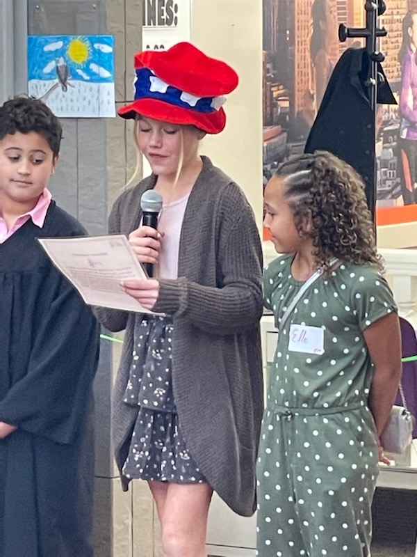 SCE_Principal's tweet photo. The SCE Young Ameritowne is up and running. This is such an AWESOME experience for our 5th grade students and teachers. Thank you @Adams12 for making sure EVERY 5th grade student in our district has access to this great learning experience. #GoEalges #MakeAProfit https://t.co/37BMownQzN