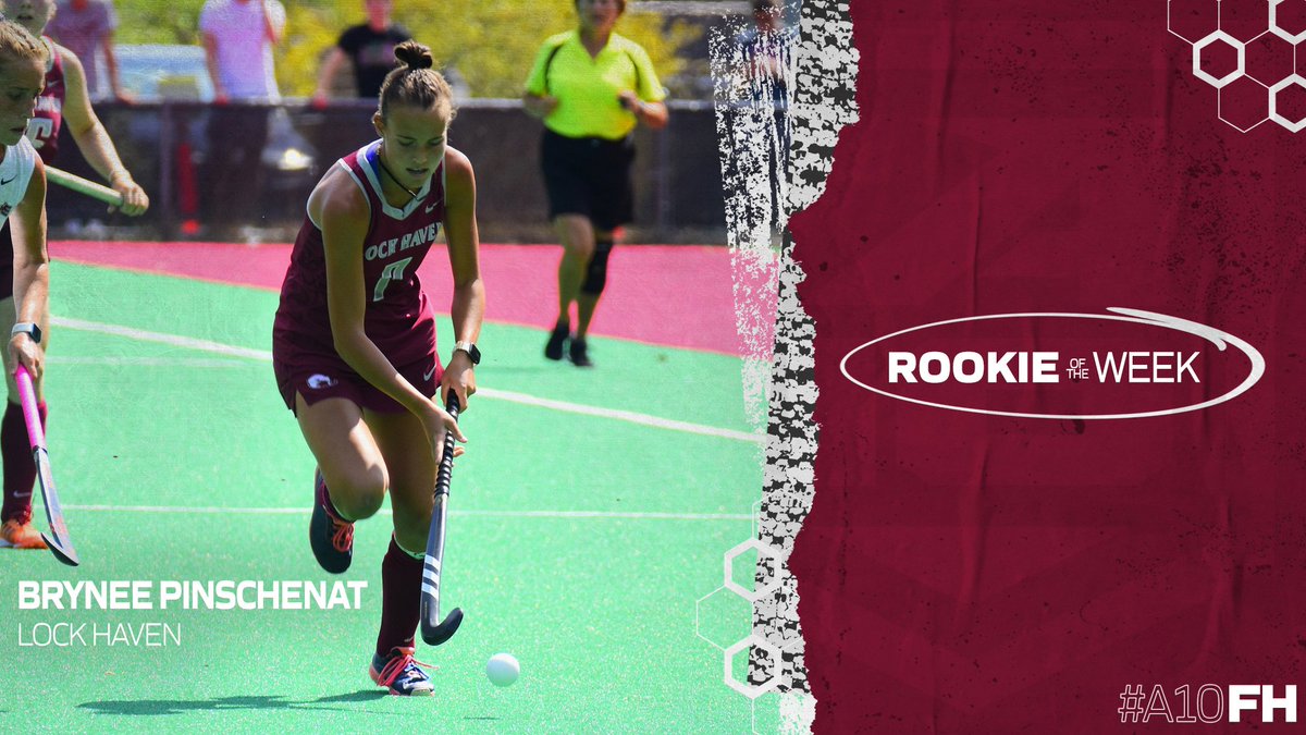#A10FH Rookie Player ➡️ Brynlee Pinschenat, <a href="/LHUFieldHockey/">LHU Field Hockey</a>

🏑 Scored the game-winning goal in the Bald Eagles 2-1 win over VCU

📰: bit.ly/3gzLos7