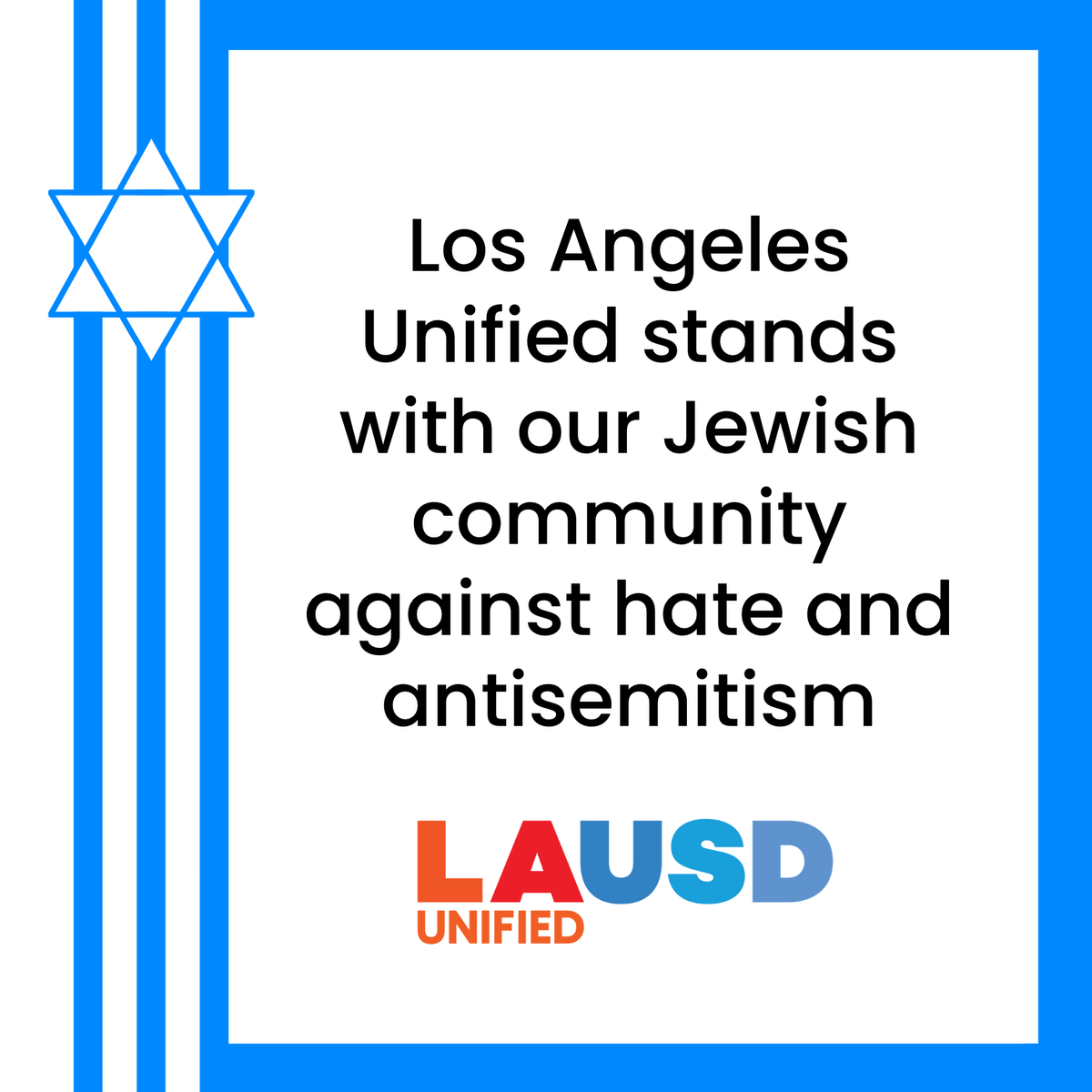 There is no place for hate in Los Angeles.