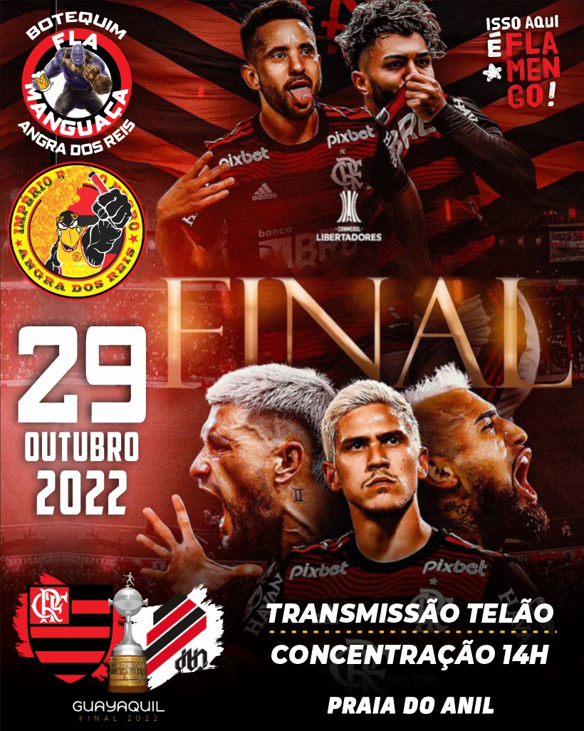 imperioangra's tweet photo. 🔴⚫-RUMO   AO   TRI- 🔴⚫ 

Seja em Guaiaquil ou na Praia do Anil, todos estaremos em um só pensamento, apoiar nosso FLAMENGO até o final e conquistar nosso TRICAMPEONATO. 

Sem vaidade, JUNTOS com o FLAMENGO E PELO FLAMENGO ..

IMPÉRIO RUBRO NEGRO 🙌🔴⚫
FLAMANGUAÇA https://t.co/hUVW6NvJBv
