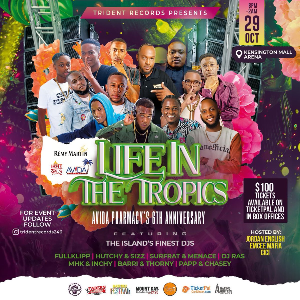 djrasbim's tweet photo. Fully booked this weekend #barbadostattoofestival #rachaelbdayparty #lifeintropics #stain #dammjouvert #zele #zouk https://t.co/7c01ZWnQgJ