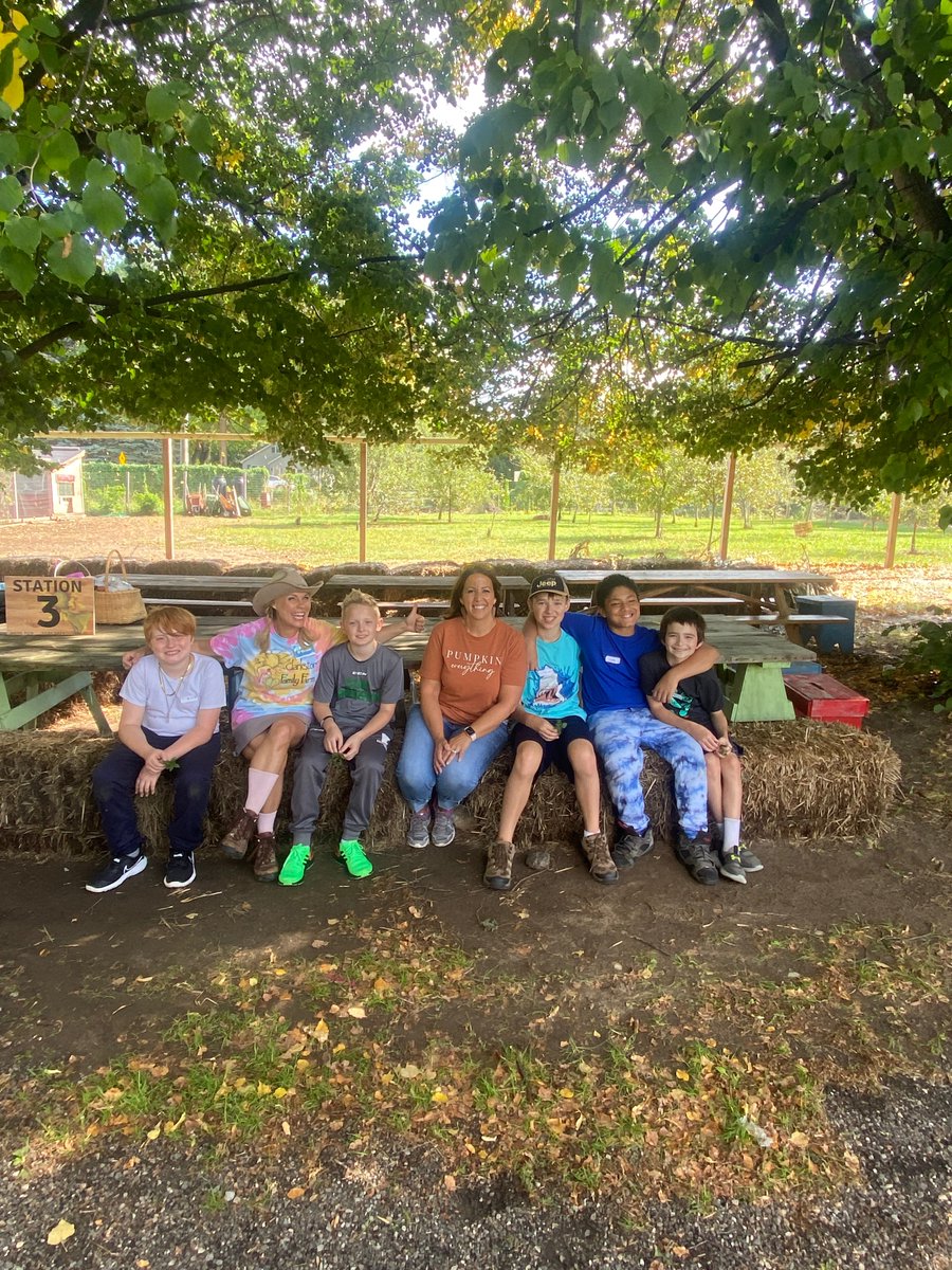 LearnAtCCS's tweet photo. Our Clarkston Virtual 5th graders had a great time at the Clarkston Family Farm. They especially enjoy the new station where they spent time with the Farm’s bunnies, chickens, pigs, and mini horses. They even got to feed them!  #WeAreClarkston #CelebrationsOfLearning https://t.co/px8684cJ5K