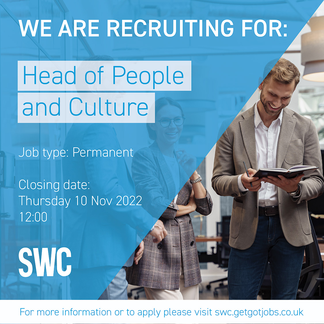 swccollege's tweet photo. South West College are looking for a Head of People and Culture to shape, lead and deliver a people management service across the college. To find out more or apply for this role, please visit
👉 https://t.co/nF601rhI9c #jobstop #jobfairy #nijobs #recruitni #hiring #jobsearch https://t.co/yKe39pW5UP