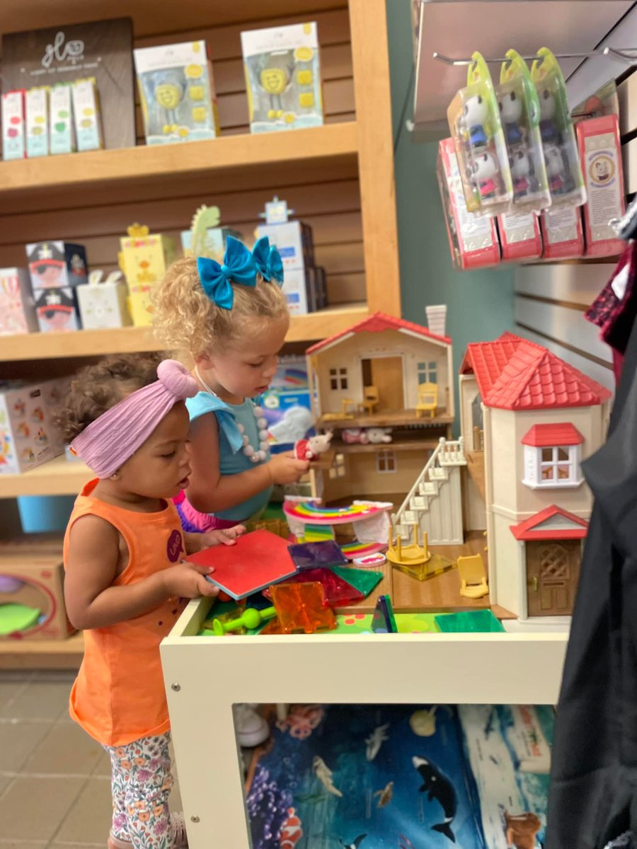 Nothing's better than a friend... Unless it's a friend with toys! 

#ameliaisland #fernandinabeach #Florida #calicocritters #engineering #educationaltoys #toyideas #bestfriends #learningtoys #newfriends #playallday #smartkids #happykids #shoplocal #shopsmall #smallbusiness