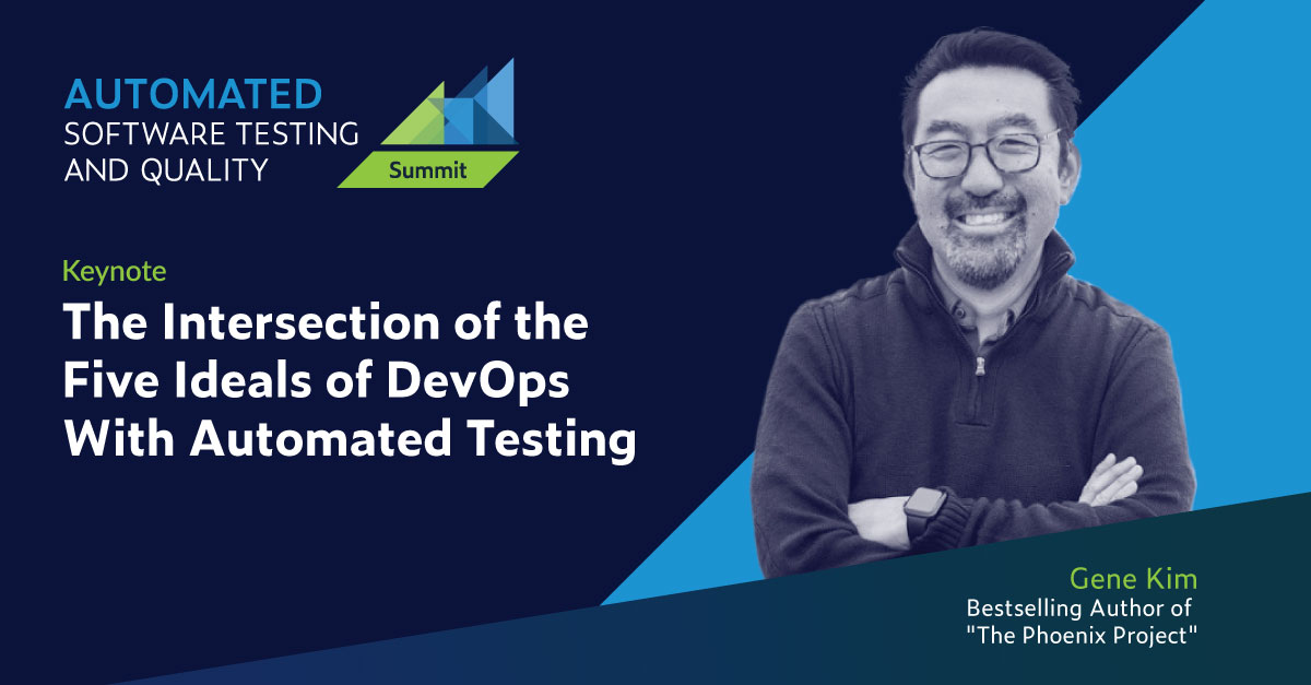 joecolantonio's tweet photo. Gene Kim, author of "The Unicorn Project," will give an opening keynote and share his thoughts on #DevOps, as well as its impact on #testautomation. Register for @Parasoft's upcoming event! 👉https://t.co/JCRjha3lEm #ASTQsummit #parasoft #automatedsoftwaretesting #softwaretesting https://t.co/4dPb8qcSAz