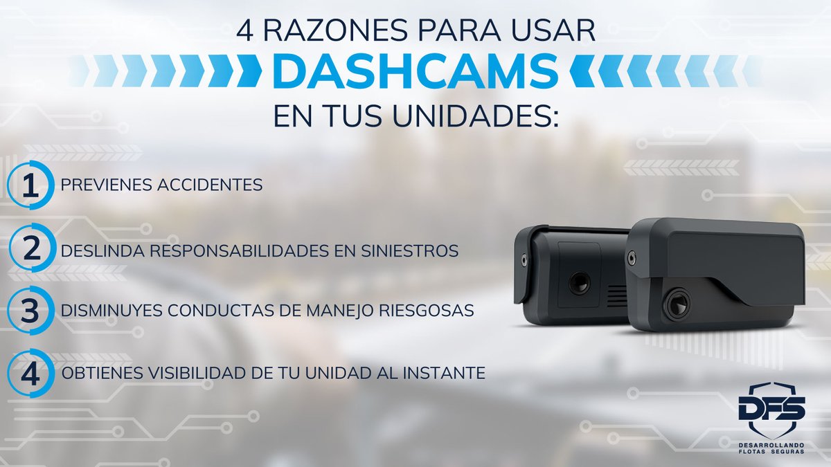 FlotasSeguras's tweet photo. No hay mejor copiloto que una #DashCam, sus avisos oportunos te evitarán grandes accidentes  👀 🚛 🛡️.
Conoce más 👉 https://t.co/EzjiEKTAjZ 
#Seguridad #Tecnología #FlotasSeguras #TransporteDeCarga #Telemetría #DFS #DashCams https://t.co/06kV8mJlUi