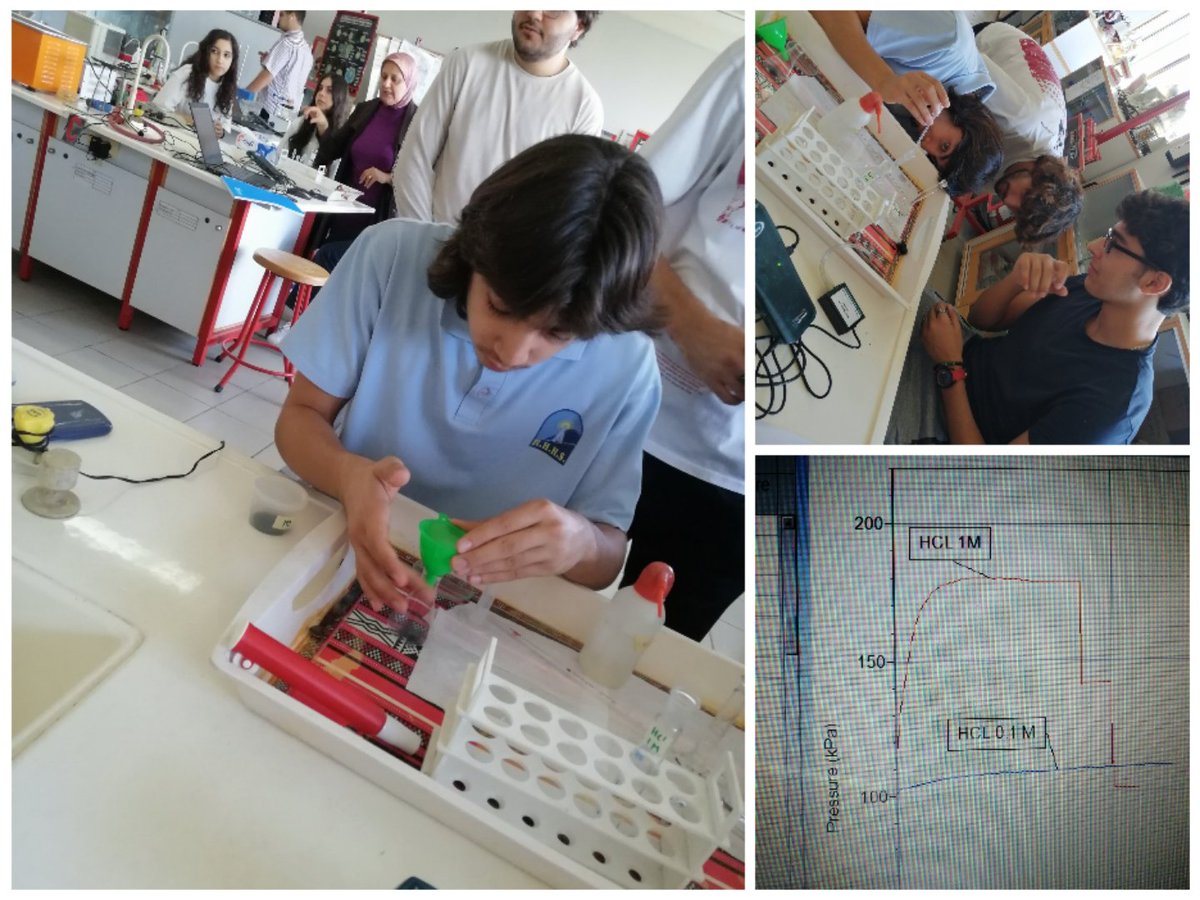 SarwaAlakkad's tweet photo. Quel est l'effet de la concentration des réactifs sur la vitesse d'une réaction chimique ? #svsg23 ont pu résoudre cette problématique durant leur séance de TP #exao
@Hhhsinfo @ea_rania @dina_jradi https://t.co/J7RLKv3Y36