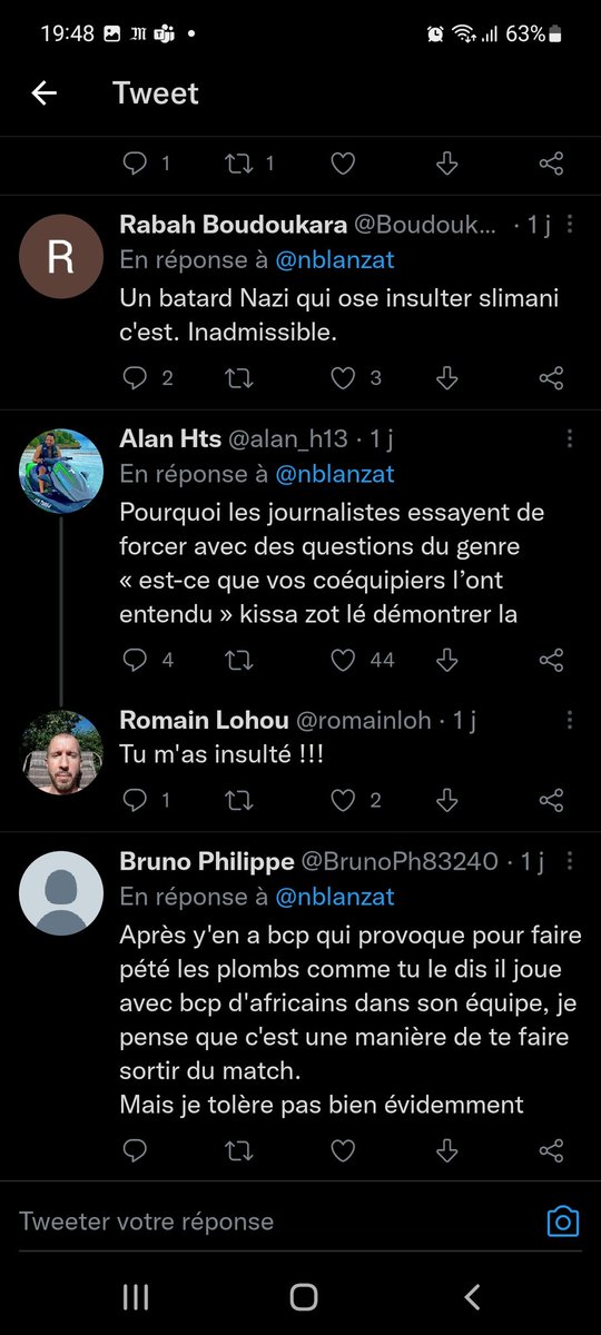 Torix_63's tweet photo. Voilà ce qui me désolé dans la twittosphere foot en 4 tweets.

Le public foot, ça vous dit pas qu'on mène conjointement les luttes contre le racisme, contre l'homophobie et contre la mysoginie ?

(1/4)
#Slimani #Lgbt #Benzema @RougeDirect https://t.co/WX7KKgHli1
