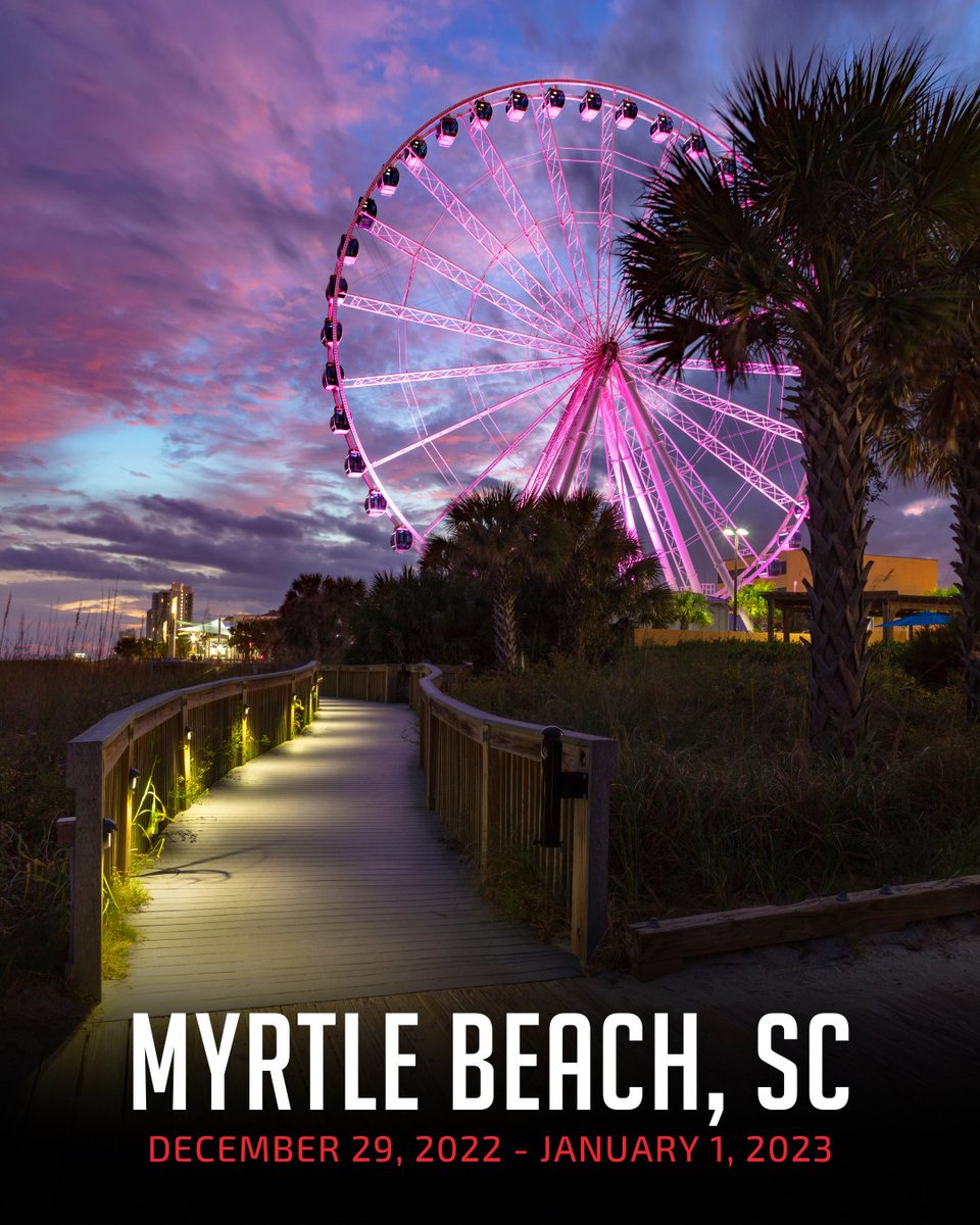 New Year’s weekend is sure to be one of the biggest events of the year! 🎆 We’re combining Open #6, Shootout #1, the NCCC, AND the HSCC to create one epic weekend in Myrtle Beach, South Carolina. 🏖️ Check out more information online. ⬇️ iplayacl.co/myrtle-beach-o…