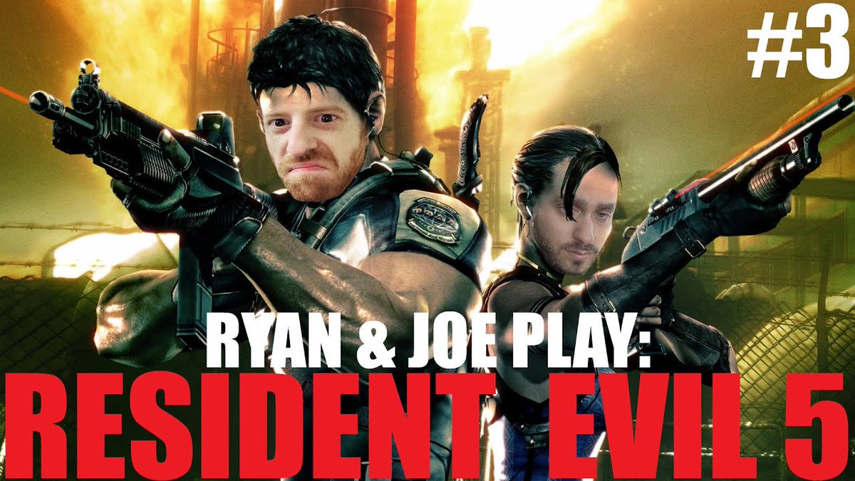 ryankickassa's tweet photo. Ever been chased by someone with a chainsaw? Well, that's what @JoePedoto and I get up to in this new episode of Resident Evil 5! A beautiful combination of friendship, teamwork and terror! 🎃

https://t.co/IlTRvs91q0 https://t.co/Xtte5bQ84z