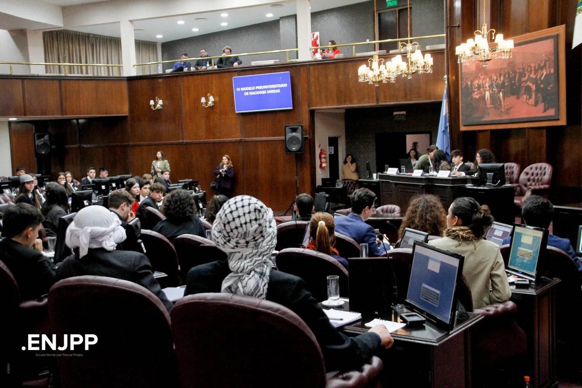 enjpp_edu's tweet image. 🇺🇳 El sábado finalizó el IV Modelo Preuniversitario de las Naciones Unidas, en el que la Escuela Normal "Juan Pascual Pringles" fue anfitriona y recibió a estudiantes de diferentes escuelas del país. 

Más información➡️ bit.ly/3eY2PSK

#LaMixta #ENJPP #ModeloONU