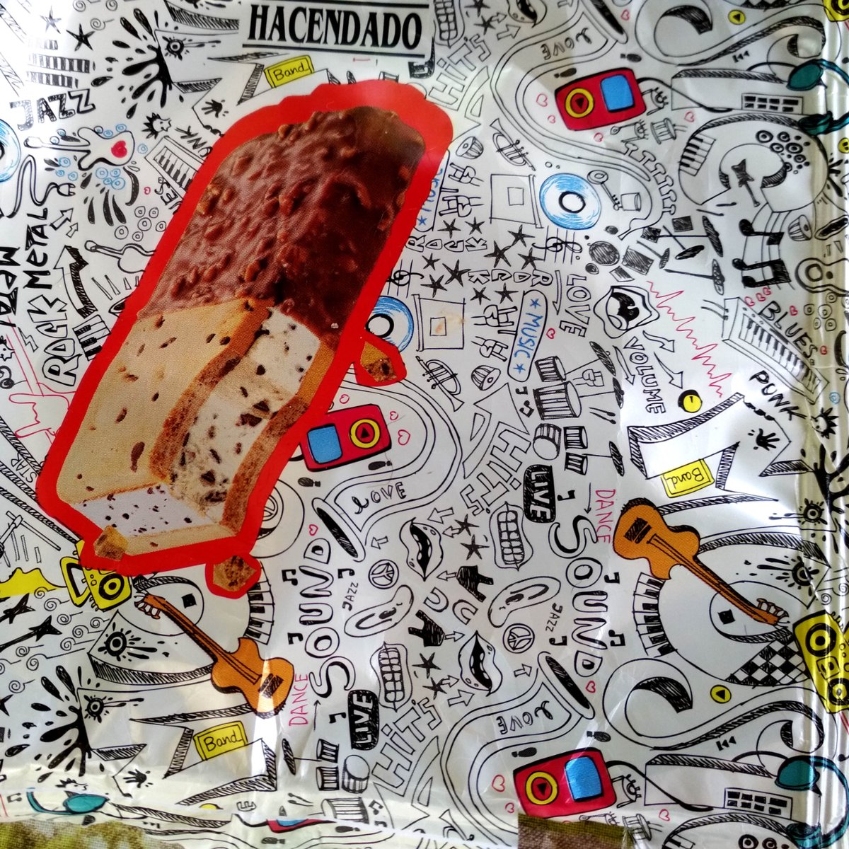 🍦El choco bombón con galleta de Mercadona tiene un envoltorio realmente musical 😍
·
·
·
·
#mrjam #bilbao #musica #musika #eskola #escuelademusica