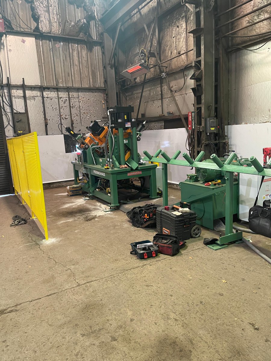 IndustrialWV's tweet image. What&apos;s new at Indres?! We just installed our brand-new Anglemaster. We&apos;re excited to get this new piece of machinery up and running and also to get our guys through some training! #Indres #anglemaster