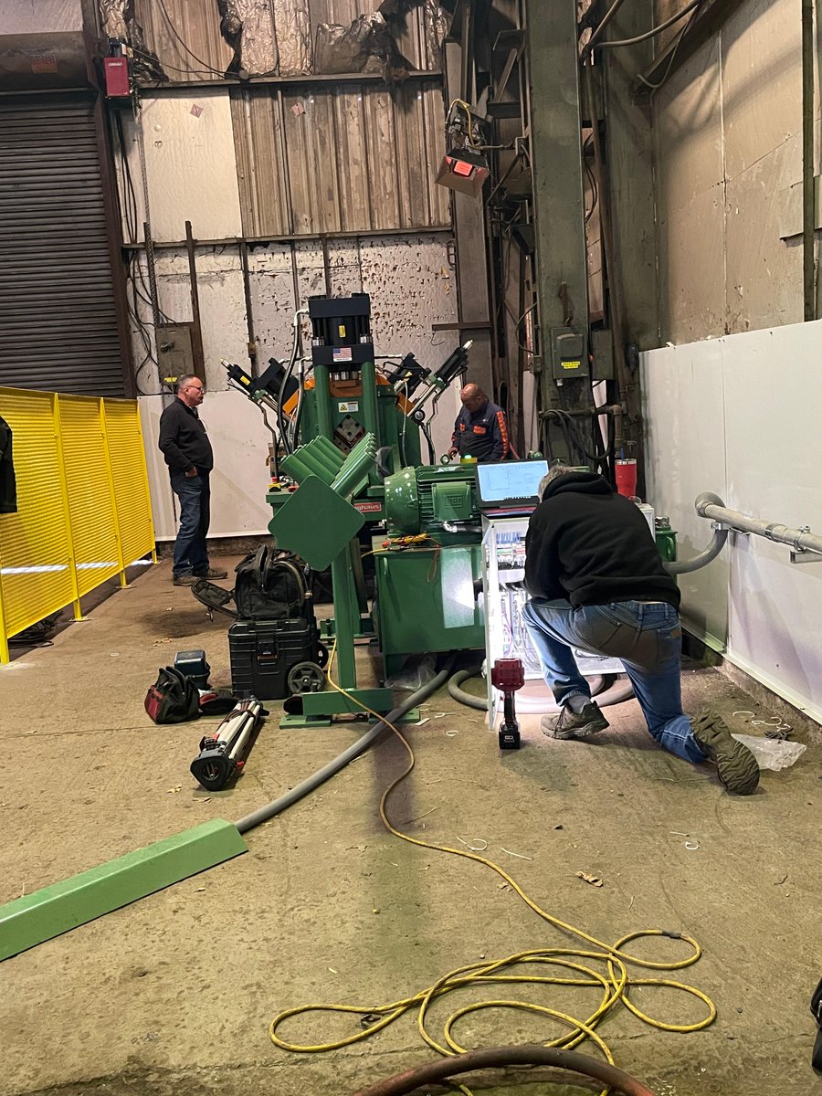 IndustrialWV's tweet image. What&apos;s new at Indres?! We just installed our brand-new Anglemaster. We&apos;re excited to get this new piece of machinery up and running and also to get our guys through some training! #Indres #anglemaster