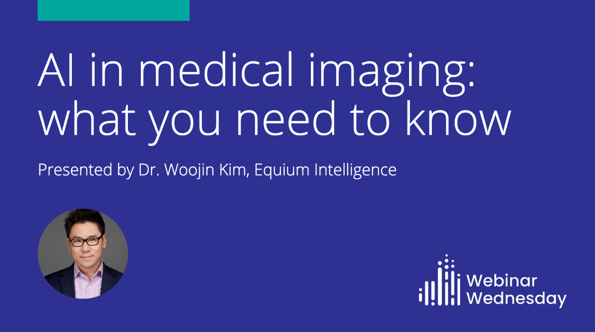 Join us at 12PM ET October 26 for a close look at #AI in medical imaging (and more) with <a href="/woojinrad/">Woojin Kim</a> of <a href="/EquiumIo/">Equium Intelligence</a>. Digital Health Canada members register at ow.ly/8jHe50LjrcW. Not a member? Join today for free #webinarwednesdays and other member benefits!