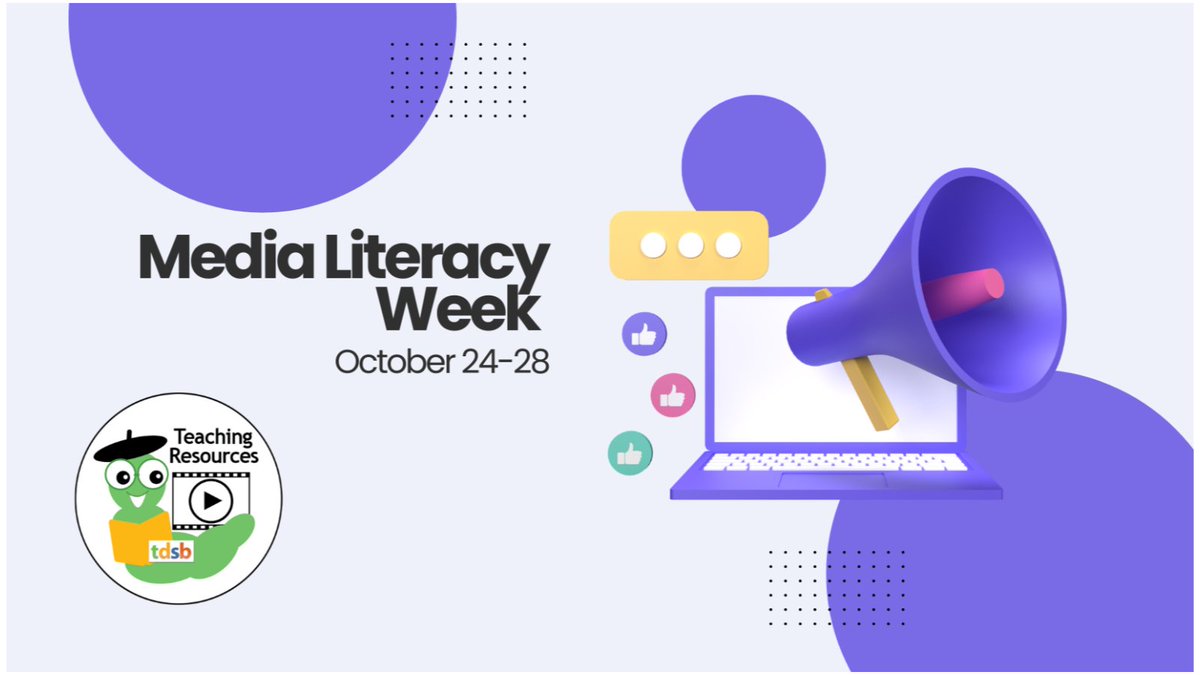 It's Media Literacy Week! Browse our collection of resources bit.ly/3DnUv8j