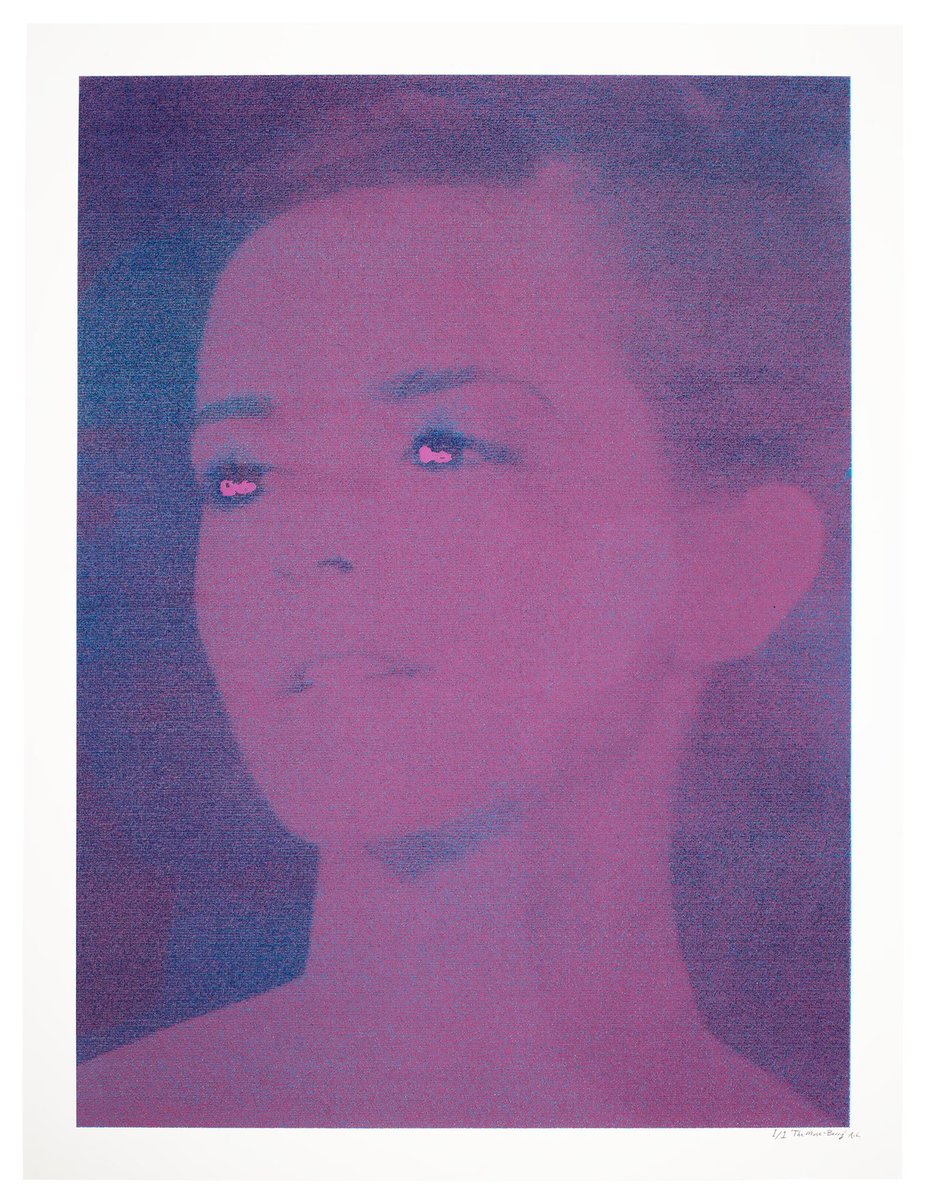 ChristiesInc's tweet photo. Super excited to present @lphaCentauriKid ’s screenprint  ‘The Muse’ featuring the one and only Emma Watson in our Post War and Contemporary Art Day Sale on 18 Nov. See online now and in person starting 12 Nov #ItsMuseSeason https://t.co/ShPTi7Dy4F