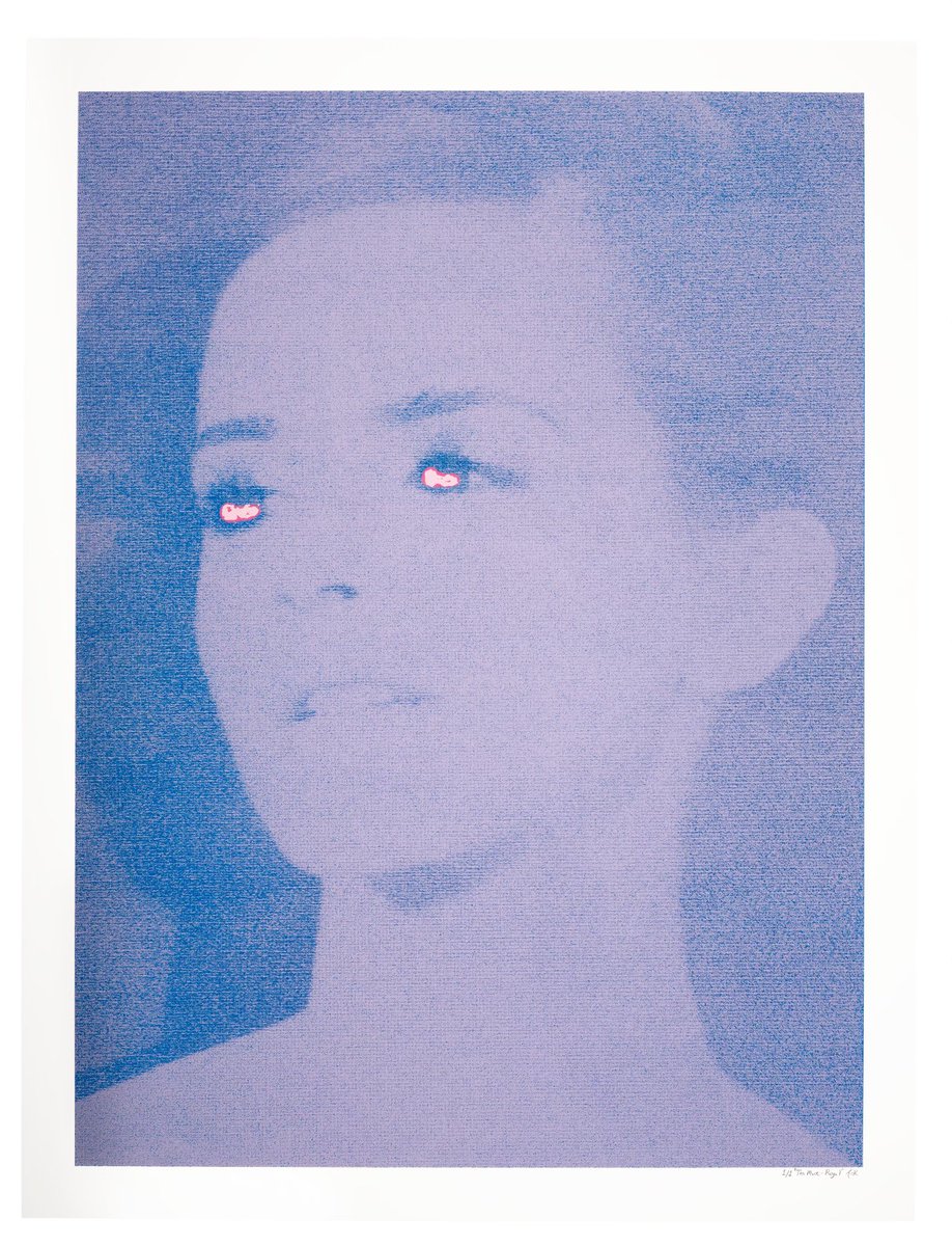 ChristiesInc's tweet photo. Super excited to present @lphaCentauriKid ’s screenprint  ‘The Muse’ featuring the one and only Emma Watson in our Post War and Contemporary Art Day Sale on 18 Nov. See online now and in person starting 12 Nov #ItsMuseSeason https://t.co/ShPTi7Dy4F